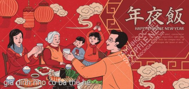 gia dinh nho co ba the he